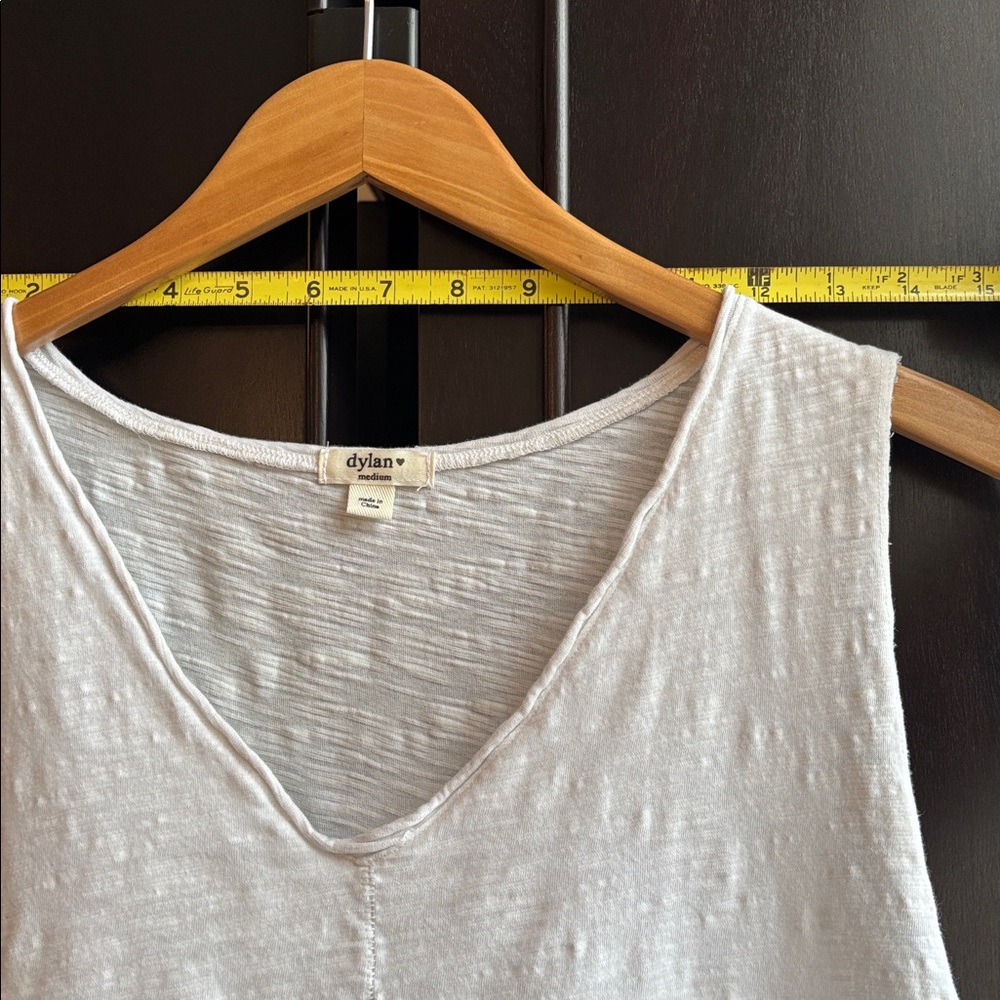 Dylan White Layered Tank Top - Picture 11 of 14